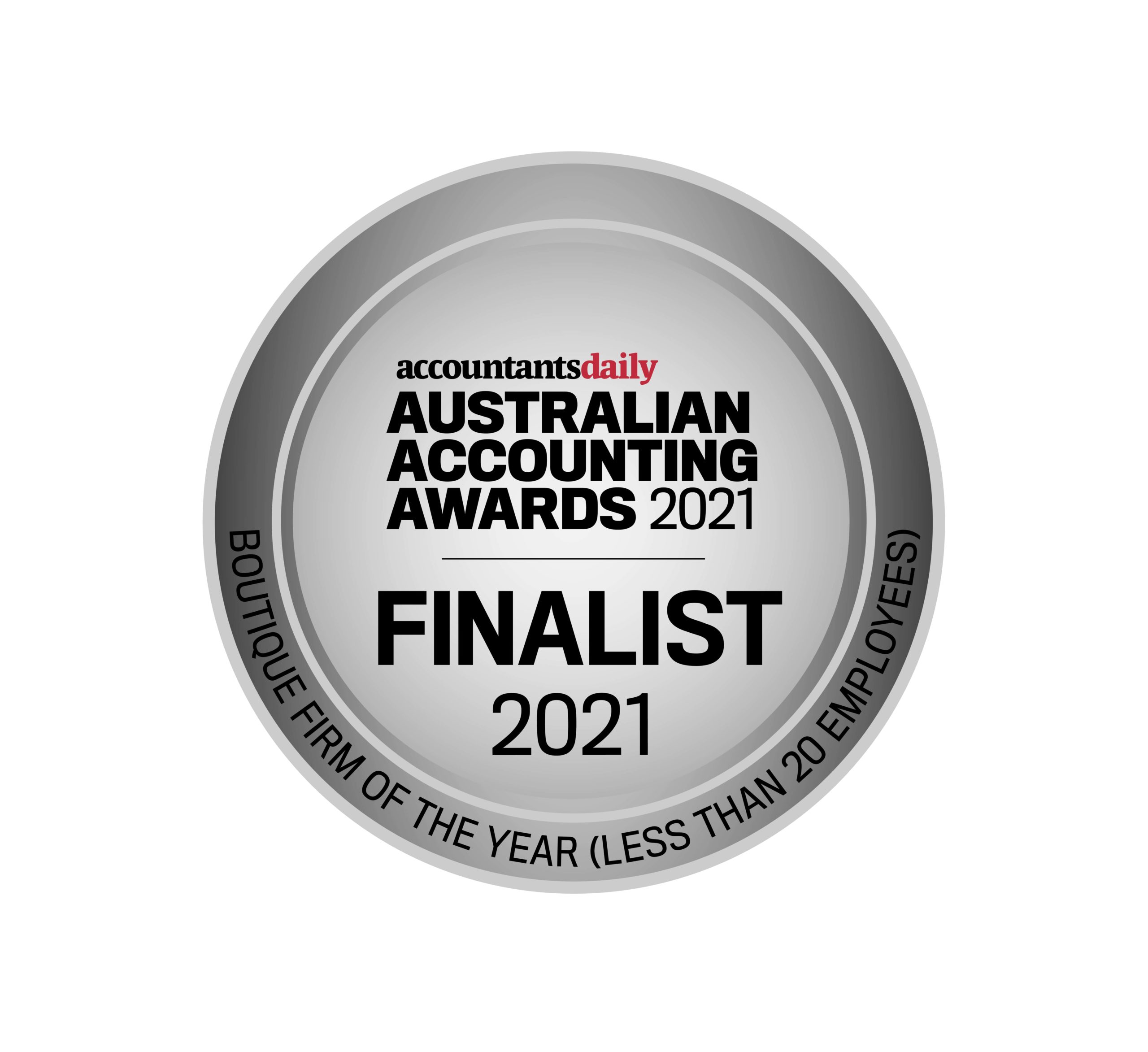 Aaa21 Seal Finalists Boutique Firm Of The Year (less Than 20 Employees)